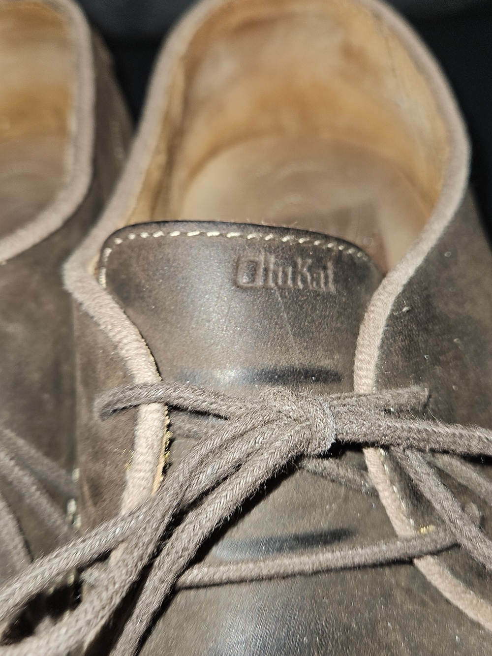 Olukai Honolulu Lace Men's Brown Leather Casual Shoes Size 11.5 - Picture 2 of 14